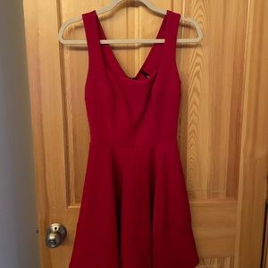 Red dress lulus small